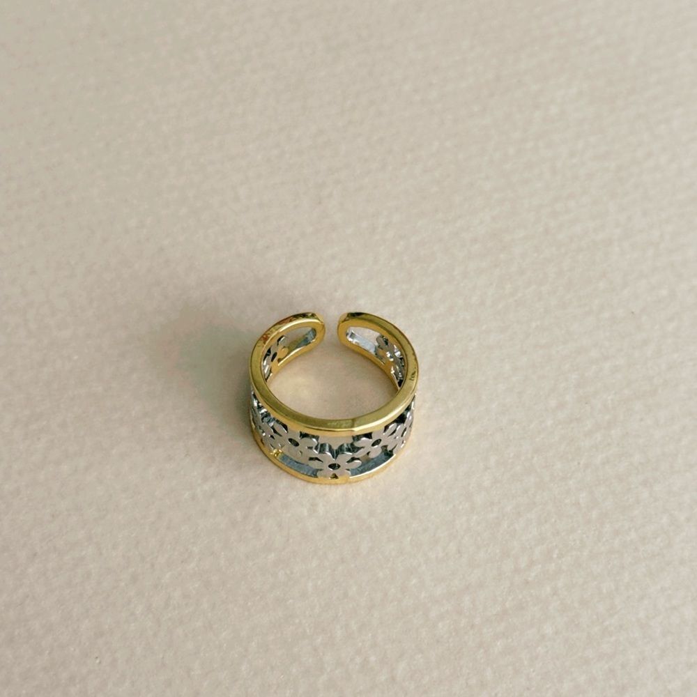 Boho flower Ring #2357 - Picture 5 of 6